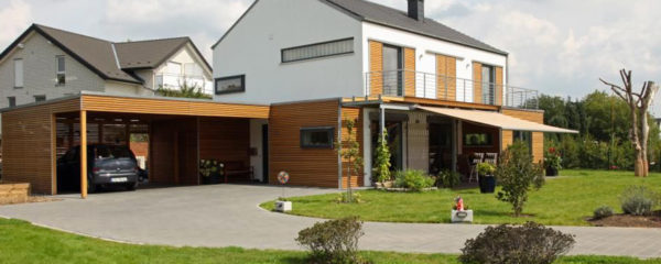 maison de vacances avec carport